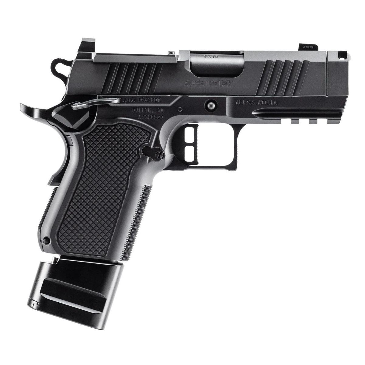 Alpha Foxtrot AF1911-ROMULUS 9mm Handgun, 3.5" Ported Barrel, Black