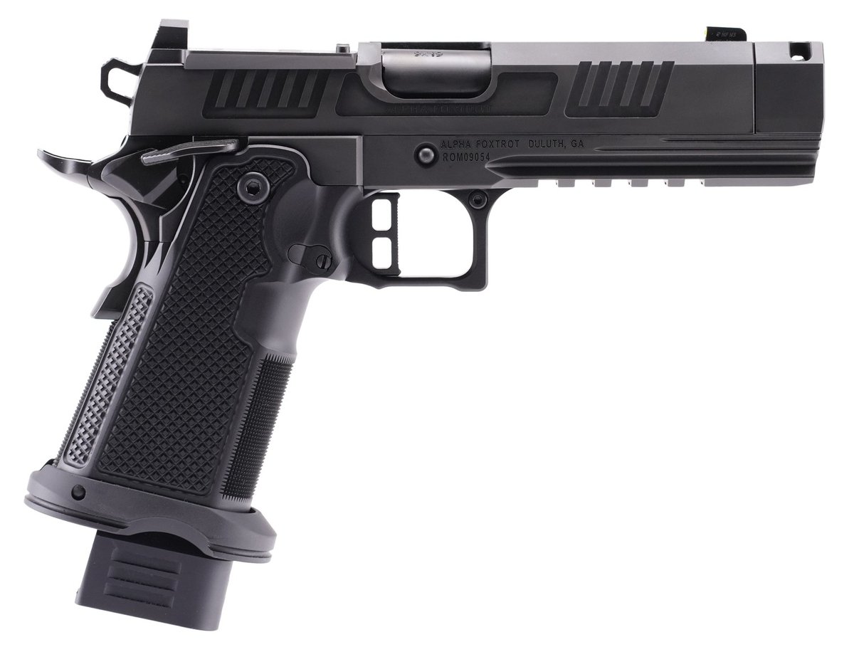 Alpha Foxtrot AF1911-Romulus 9mm Handgun with MOS Adapter