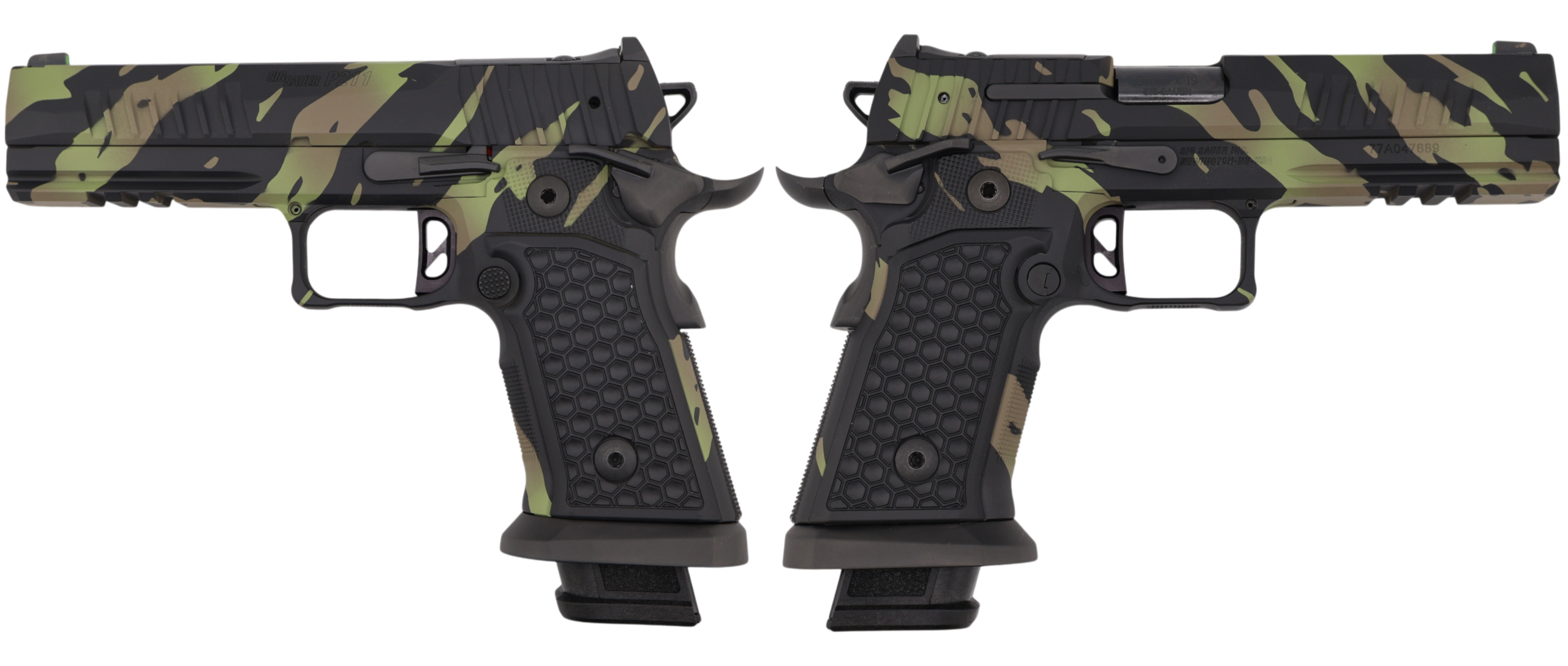 SIG SAUER P211-GT5 9mm Pistol 5" Tiger Stripe