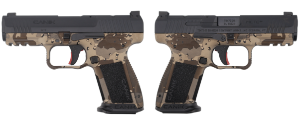 Canik Mete SF One Series 9mm Pistol, Chocolate Chip Camo