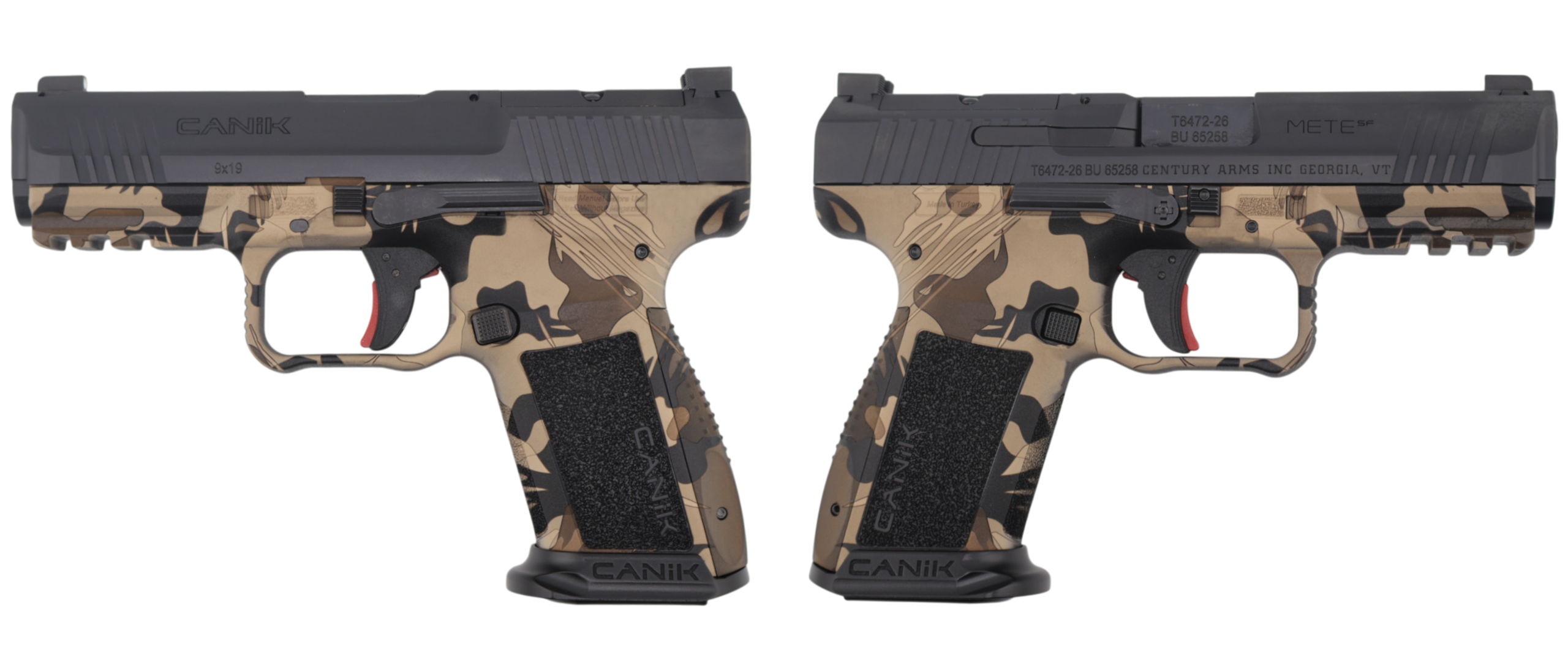 Canik Mete SF One Series 9mm Pistol Rhodesian Tan