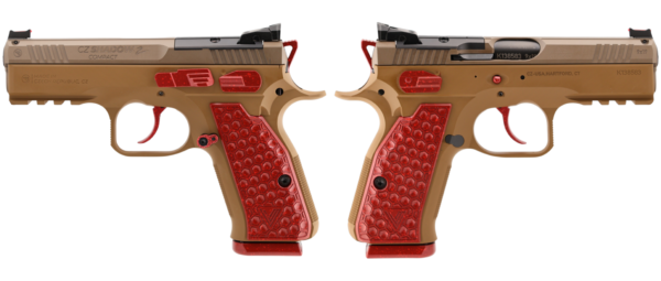 CZ Shadow II Compact Strawberry Jam 9mm Pistol 4"