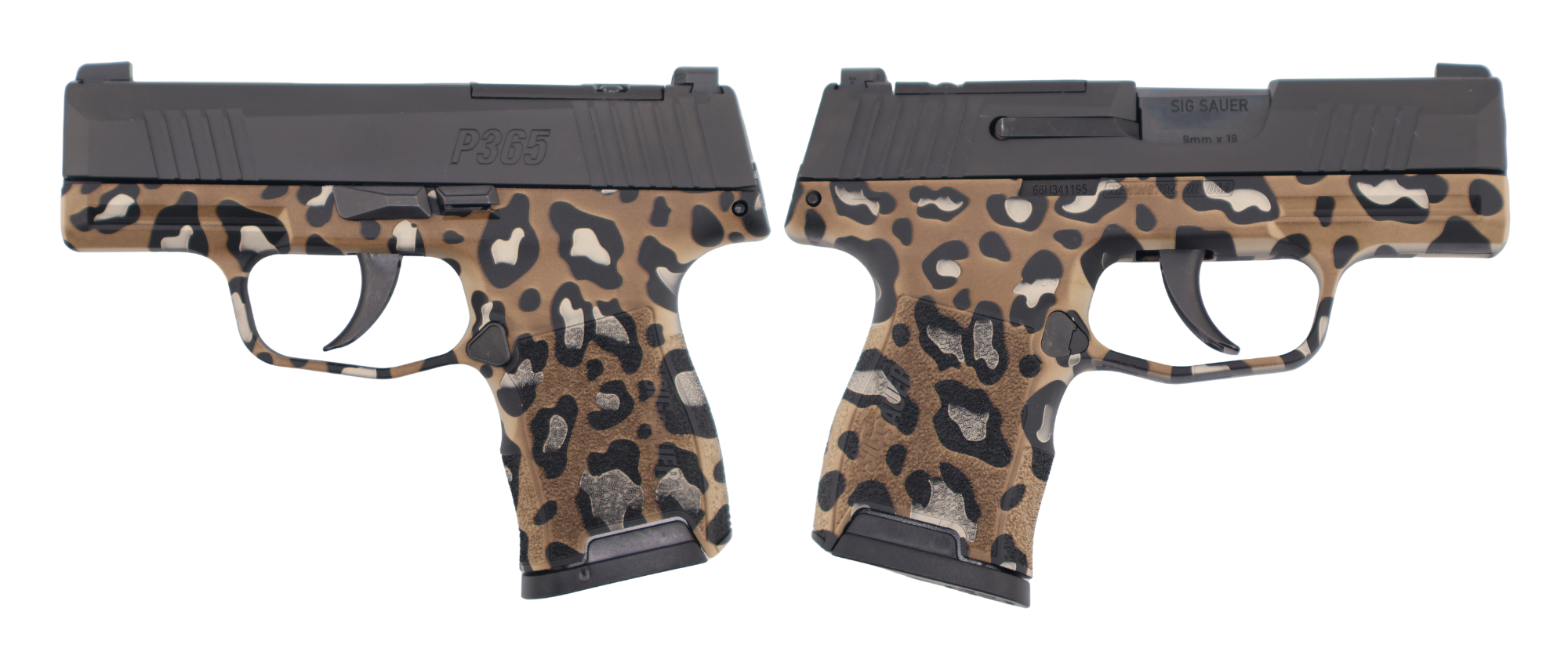 SIG SAUER P365 9mm Pistol 3.1" Leopard Print Optic Ready