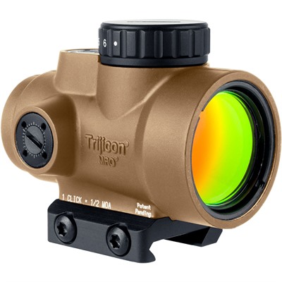 MRO SD 1X25 2 MOA ADJ LED GREEN DOT W/LOW MOUNT COYOTE BR