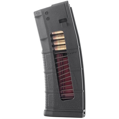 5.56 NATO 15RD Pinned Mag with 30RD Body for AR-15 - Black
