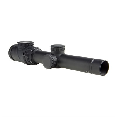 ACCUPOINT 1-6X24MM SFP ILLUM GREEN MOA-DOT CROSSHAIR BLK