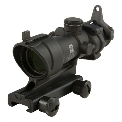 ACOG 223/556 BDC 4X32MM FIXED AMBER CROSSHAIR RETICLE BLACK