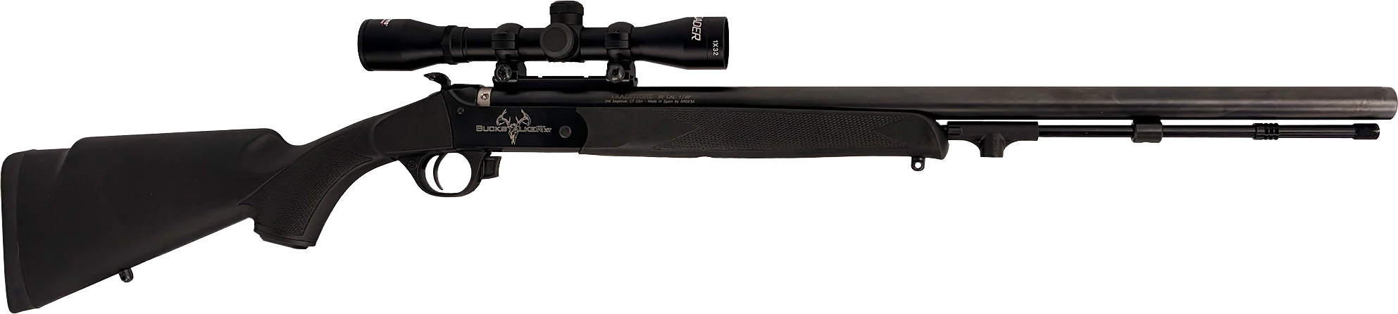TRA BUCKSTKR 50CA BLK 24 RD