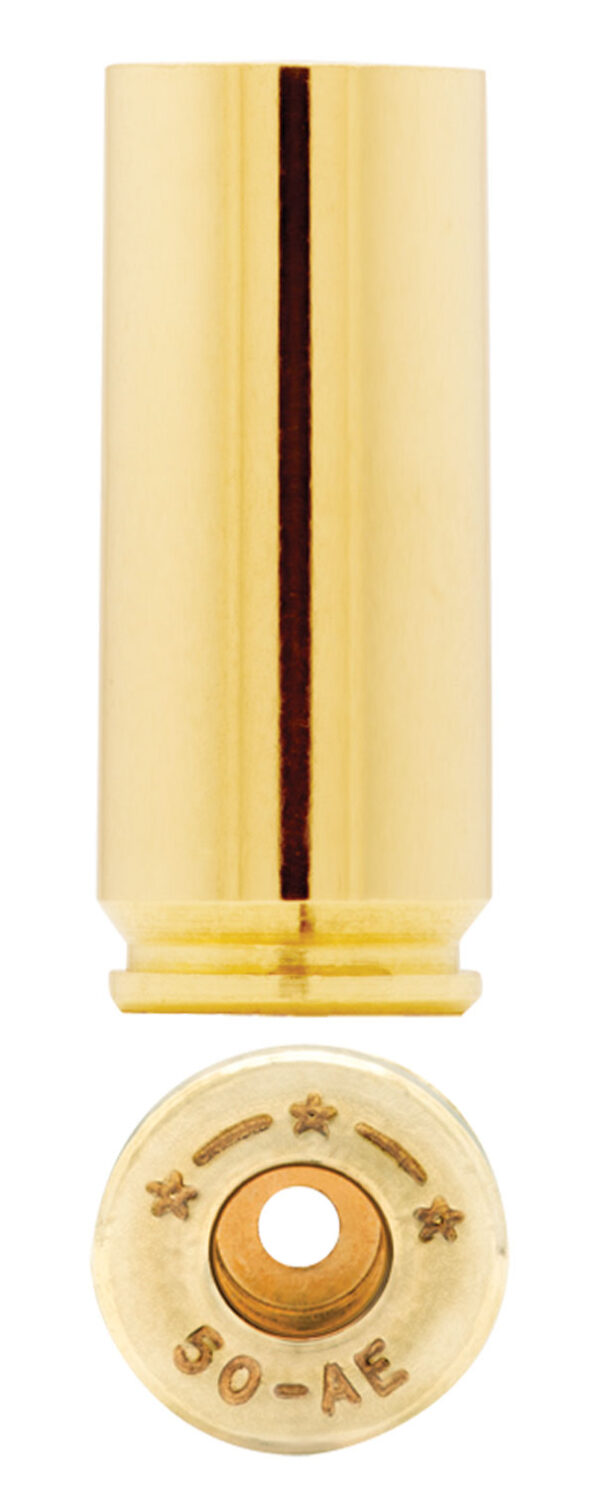 Starline Brass 50AEEUP50 Unprimed Cases  50 AE Handgun Brass 50 Per Bag