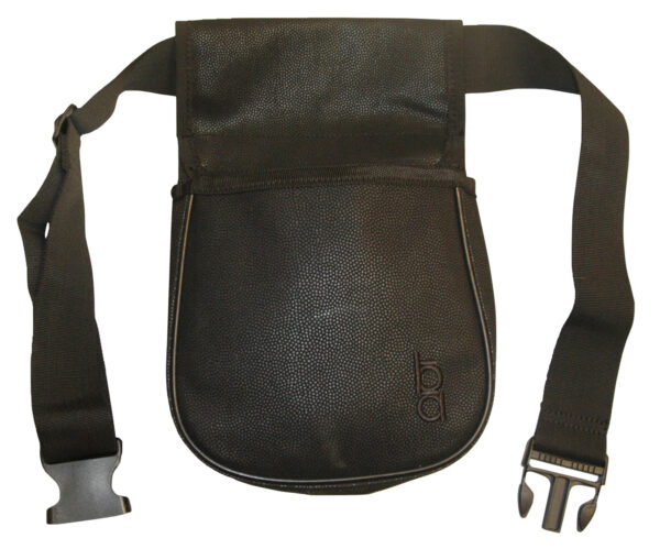 Bob Allen 23284 Classic Divided Shell Pouch Leather 50rd Belt Mount 26-50" Belt
