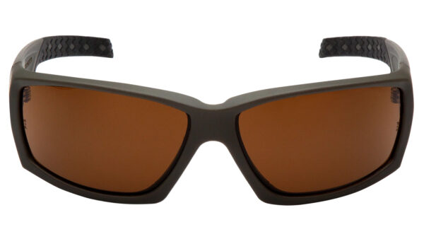 Pyramex VGSG718T Venture Gear Tactical Overwatch Adult Bronze Lens Anti-Fog Polycarbonate OD Green Frame