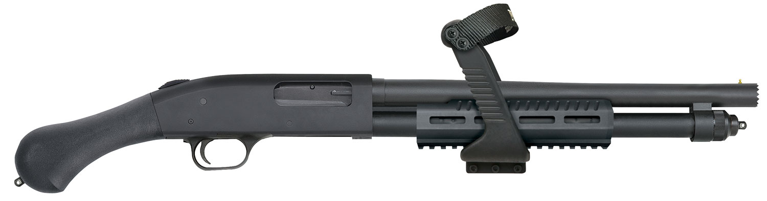 Mossberg 50647 590 Shockwave Shock 'N' Saw 12 Gauge 3" 14.38" 5+1 Blued Black Fixed Raptor Birdshead Grip