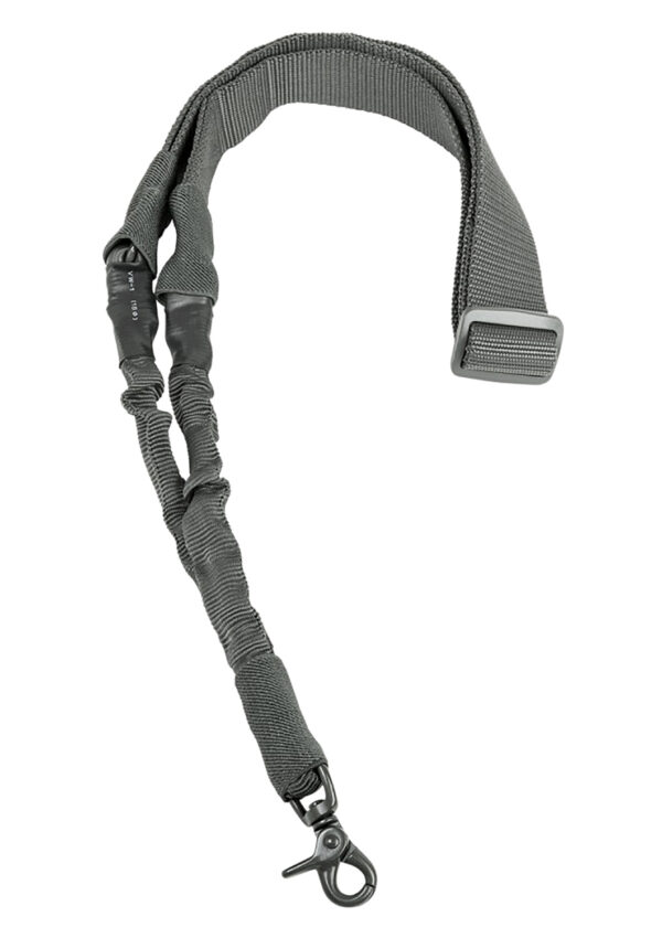 NcStar AARS1PU Single Point Bungee Rifle Sling Urban Gray Nylon 44"-60" Adjustable