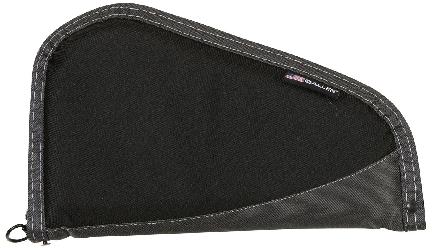 Allen 44413 Deluxe Handgun Case 13" Black with Gray Trim