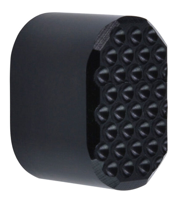 Phase 5 Weapon Systems PMRBLKDIMPLED Dimpled Mag Release  6061-T6 Aluminum Black Anodized