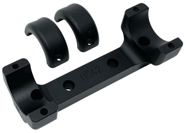 DNZ 11042 Game Reaper-Traditions Scope Mount/Ring Combo Matte Black 1"