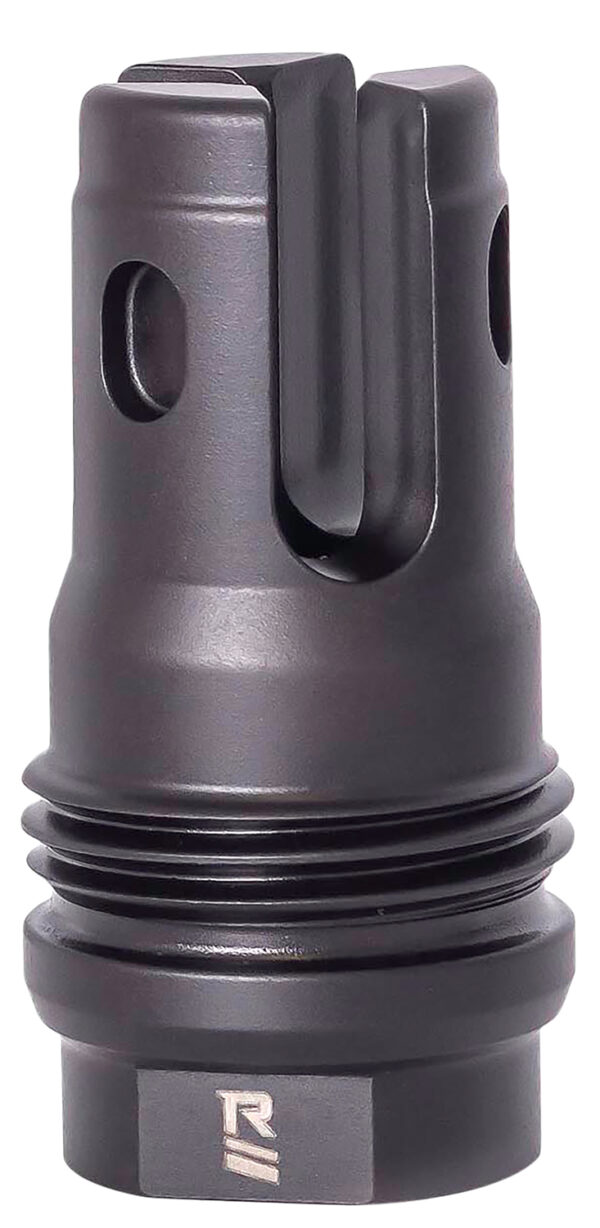 Rugged Suppressor FH015 R3 Flash Mitigation System Black with 3/4"-24 tpi Threads & 2.13" OAL for 7.62mm SR25