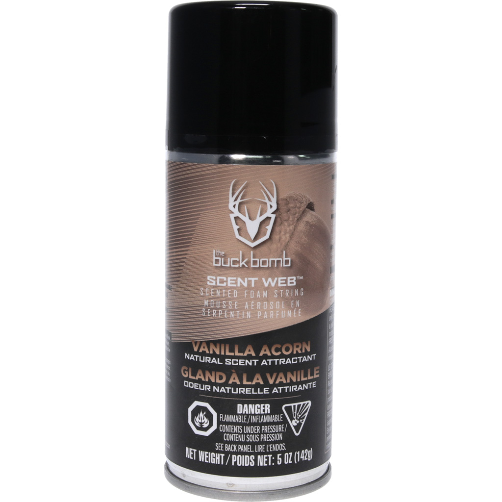 Buck Bomb Scent Web Foam Spray Vanilla Acorn