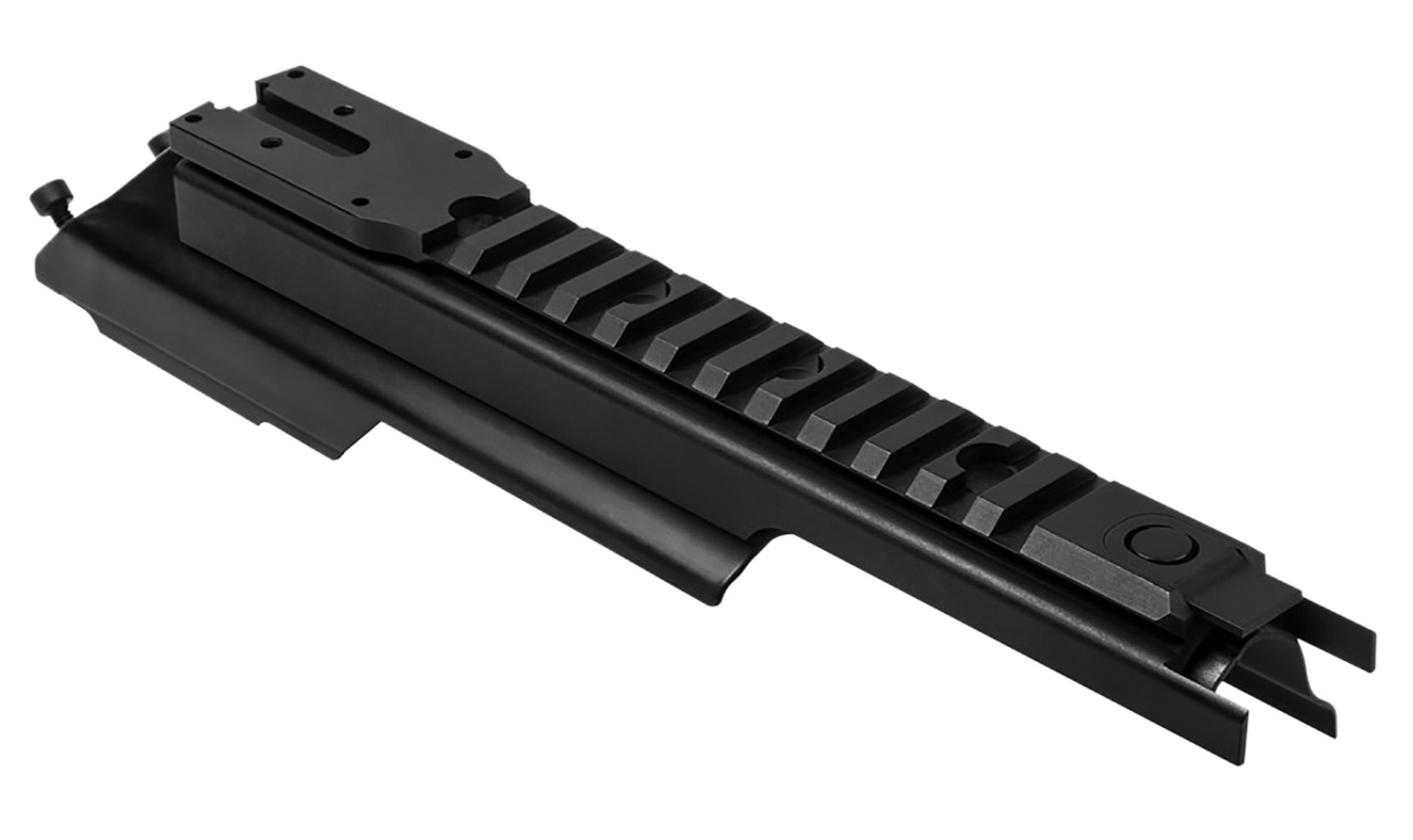 NcStar MAKMDV2 AK Micro Dot Mount and Rail Receiver Cover Gen 2 Steel/Aluminum 9.50"