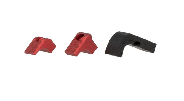 Strike Industries G4MAGRELEASERED Modular Magazine Release SI-G4 Compatible w/Most Glock Gen4-5, Red Aluminum