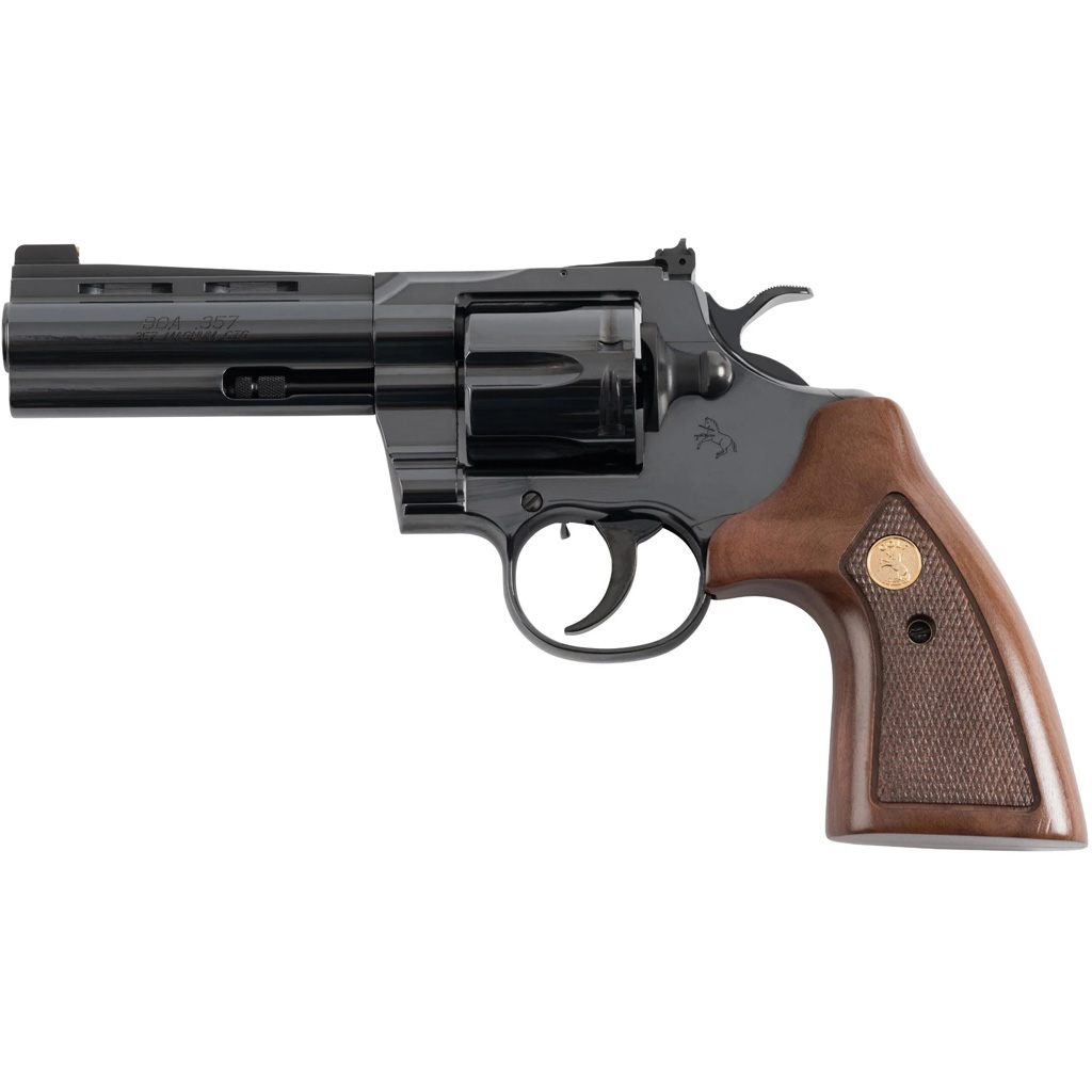 CNC Colt Boa Revolver  357 Mag 4.25 in. Blued w/Rosewood 6 rd.