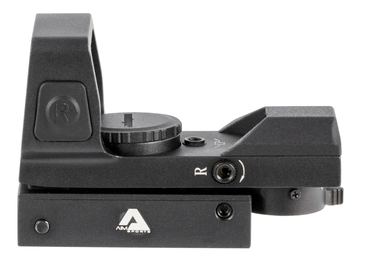 Aim Sports RT503F Full-Size Reflex Sight 1x33mm Red/Green Multi-Reticle Matte Black