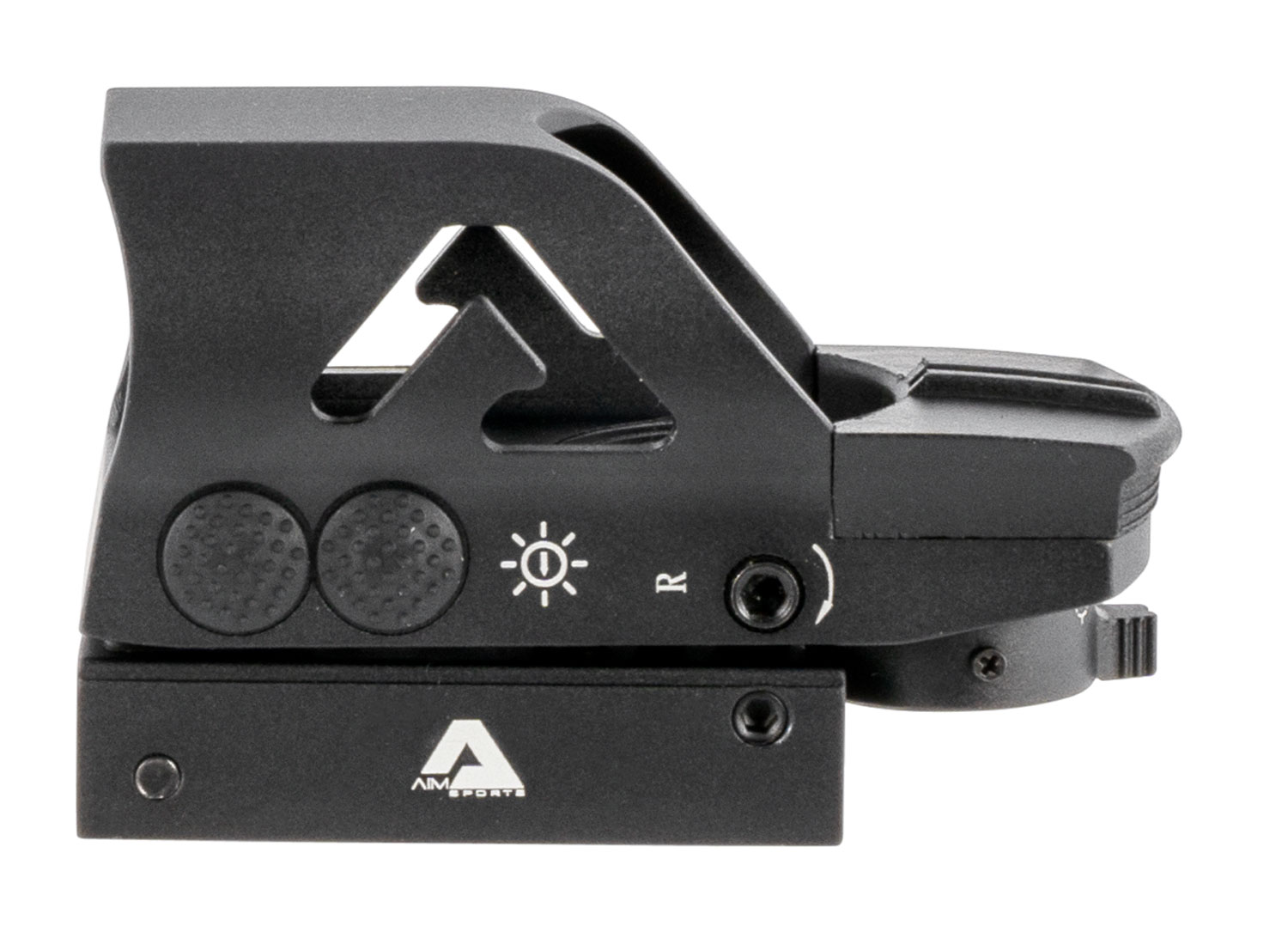 Aim Sports RT506C Full-Size Reflex Sight 1x34mm Red/Green Multi Reticle Matte Black