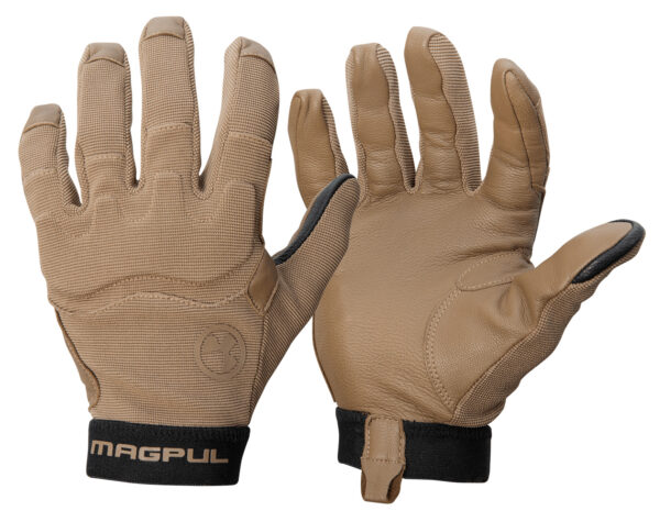 Magpul MAG1015-251 Patrol 2.0 Gloves Coyote Nylon/Leather Medium