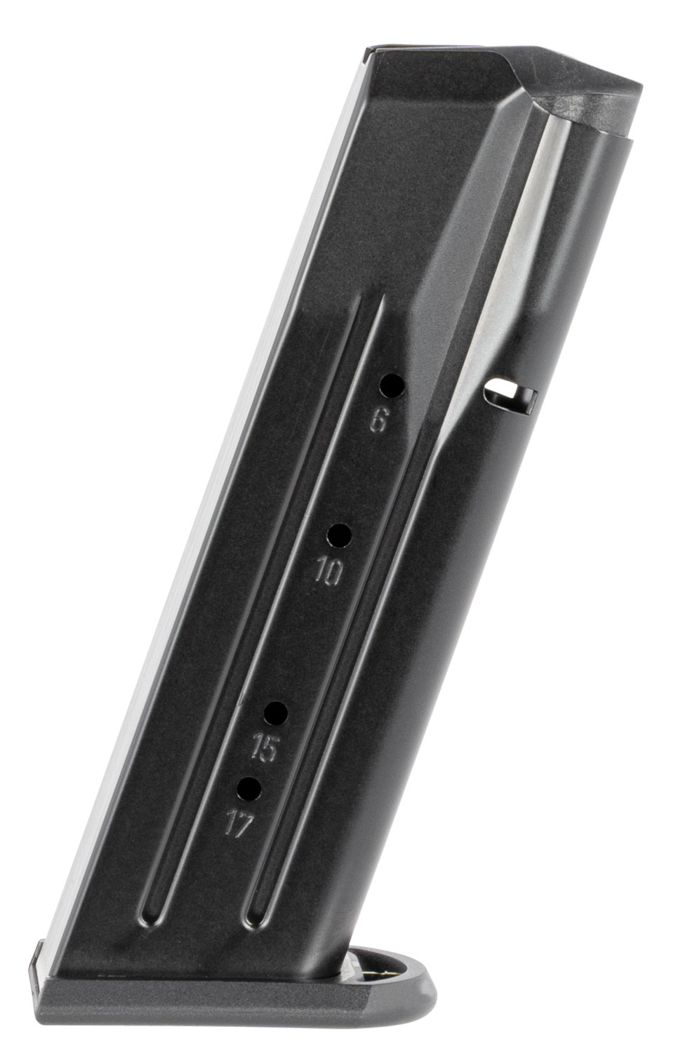 Mec-Gar MGWIT38LFAFC Tanfoglio 17rd 38 Super, Fits Tanfoglio Witness Large Frame Blued w/Anti-Friction Coating Carbon Steel