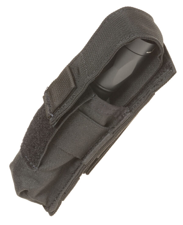 Tacshield T4001BK Suppressor/Light Pouch  Cordura 1000D Nylon Black