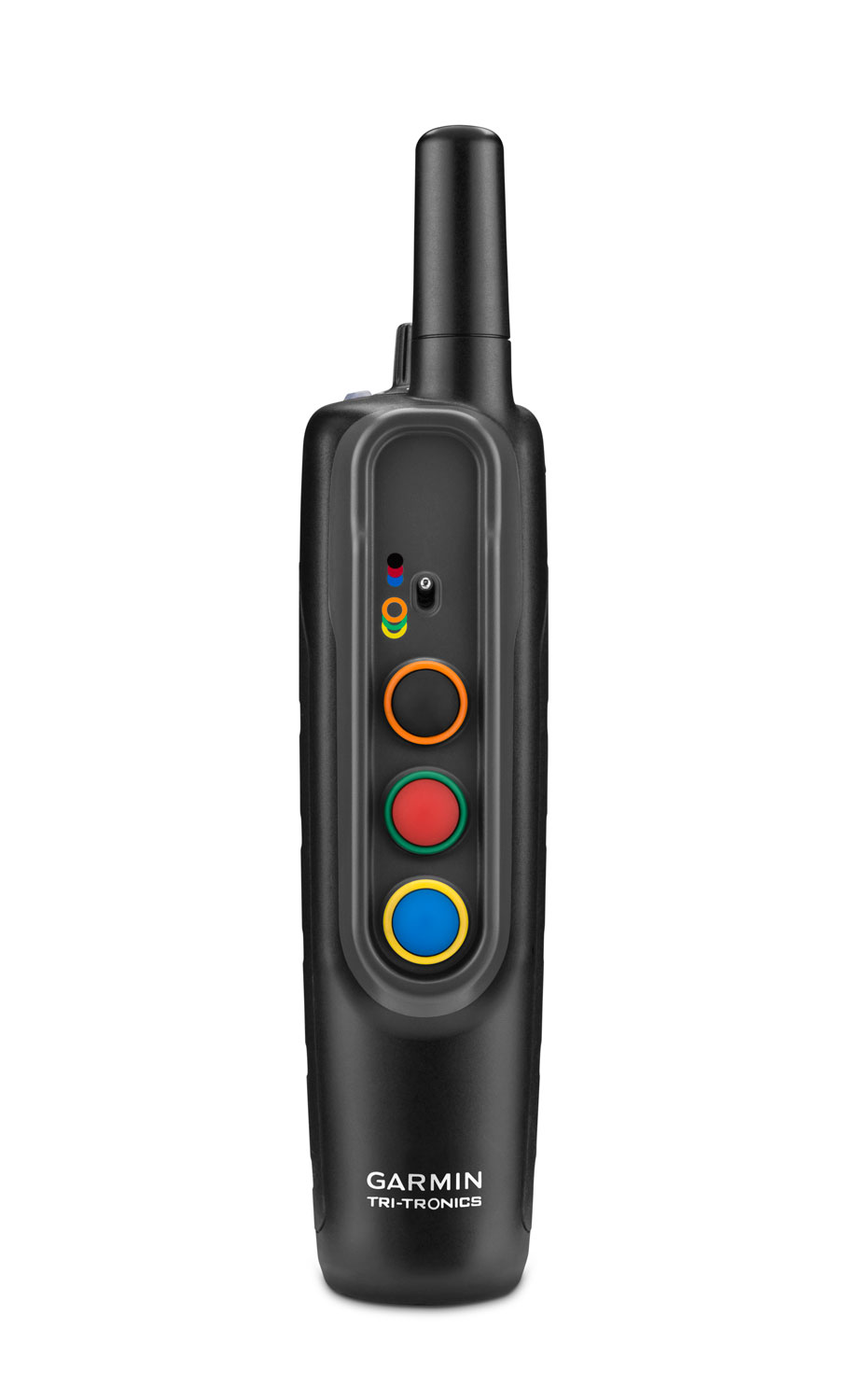 Garmin 0100120100 Pro 70 Handheld Black w/BarkLimiter, 1-Hand Operation, Color Coated Buttons Rechargeable Li-ion Up to 6 Dogs 1 Mile Range