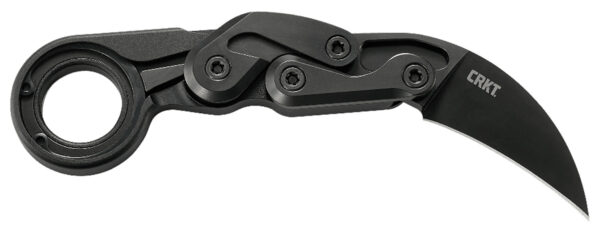 CRKT 4042 Provoke First Responder 2.41" Folding Plain Black TiN D2 Steel Blade/Black Aluminum Handle Includes Sheath