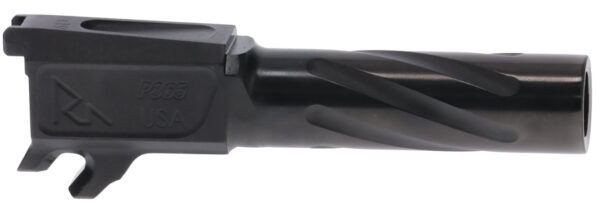 Rival Arms RA20P002A Precision Match Grade 9mm Luger 3.10" Fluted Threaded Black PVD Steel, Fits Sig P365