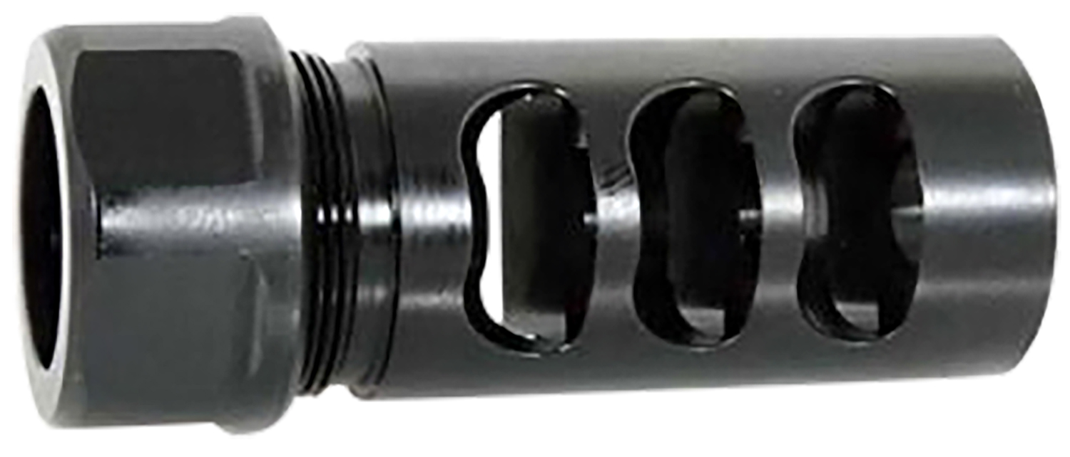 American Precision Arms Gen 2 Little Bastard Self-Timing Muzzle Brake 30 Cal 5/8"-24 Black Nitride Stainless Steel