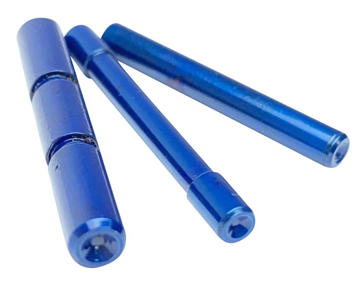 Cross Armory CRGPSBL 3 Pin Set Dimpled Compatible w/Glock Gen1-3 Blue Steel
