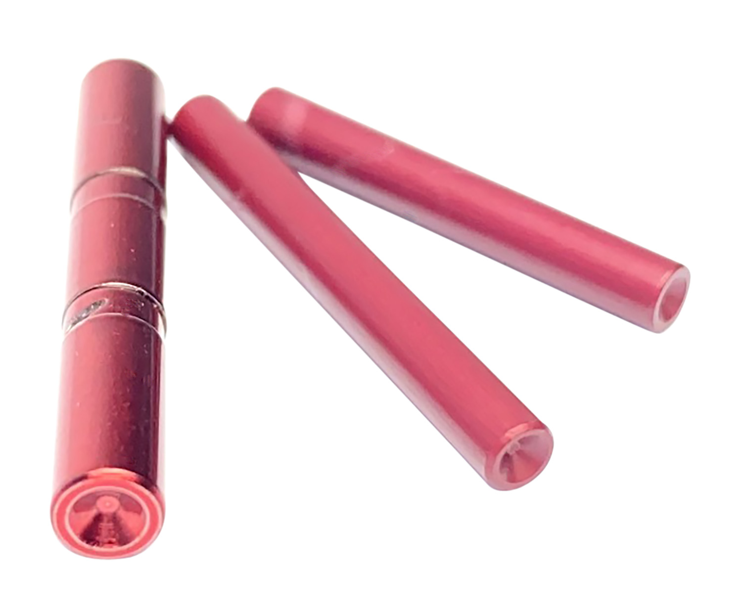 Cross Armory CRG5PSRD 3 Pin Set Dimpled Compatible w/Glock 17/19/26/34 Gen5 Red Steel Pistol