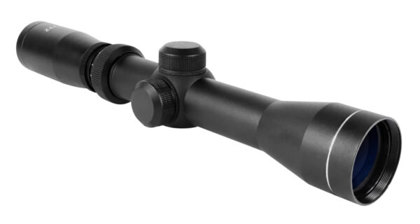 Aim Sports Scout 2-7x32mm Long Eye Relief Rifle Scope with Duplex Reticle, Black Anodized