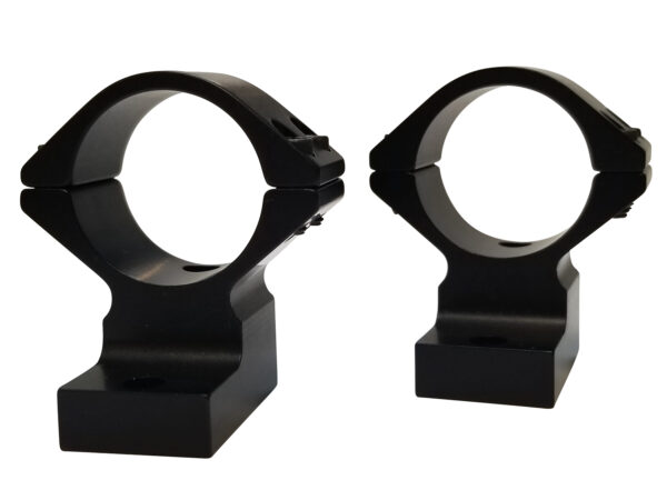 Talley 730336 Scope Mount/Ring Combo  Black Anodized Aluminum 30mm Tube Henry H009/H010/H014/H018/H024 Low Rings Lever Action 0 MOA