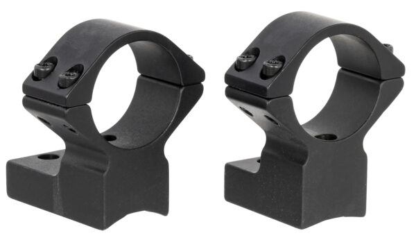 Talley 95X702 Scope Mount/Ring Combo  Black Aluminum 1" Tube Winchester Model 70 High Rings 0 MOA