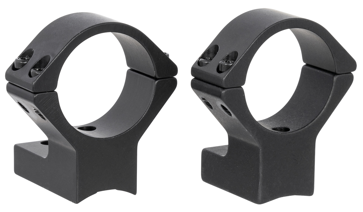 Talley 75X702 Scope Mount/Ring Combo  Black Aluminum 30mm Tube Winchester Model 70 High Rings 0 MOA
