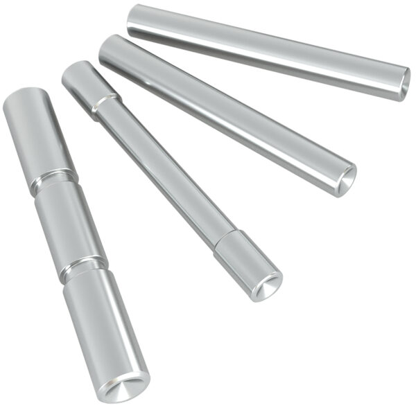 Cross Armory CRG4PSSV 4 Pin Set  Silver 4140 Steel for Most Glock Gen4