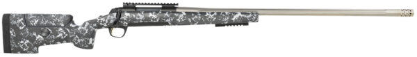 Browning 035451227 X-Bolt Target 7mm Rem Mag 3+1 26" Satin Gray/ 4.49" Fluted Barrel, Matte Blued Steel Receiver, Urban Carbon Ambush Camo/ Fixed McMillan A3-5 w/Adjustable Comb Stock, Right Hand