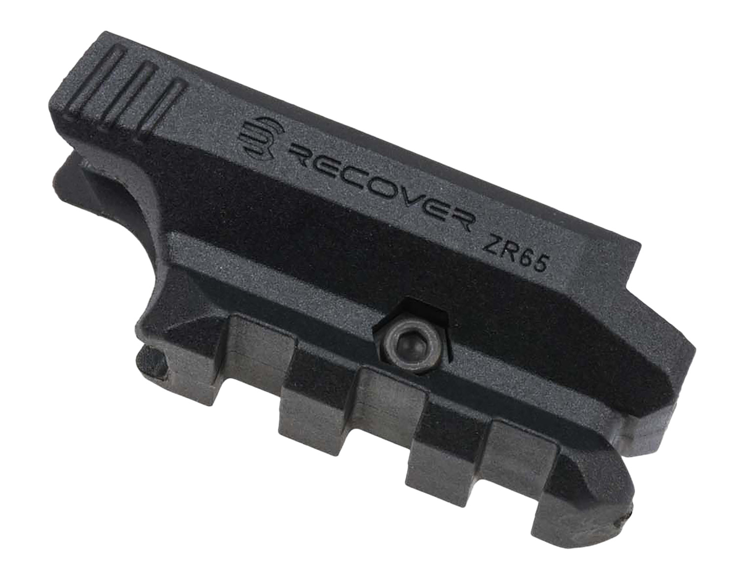 Recover Tactical ZR6501 Picatinny Over Rail Adapter  Black
