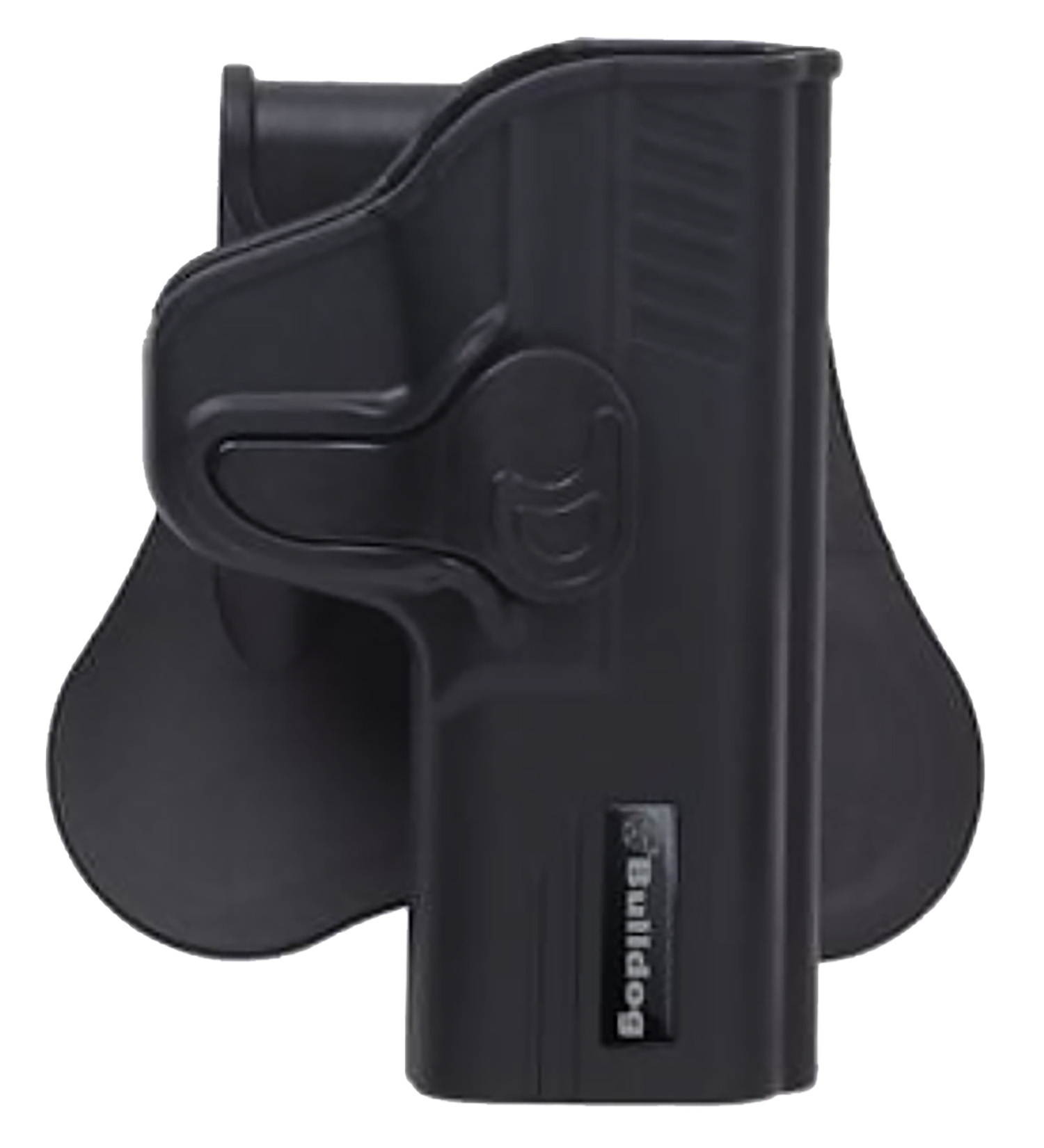 Bulldog RRSWMPSEZ Rapid Release  OWB Black Polymer Paddle Fits S&W M&P Shield EZ Right Hand