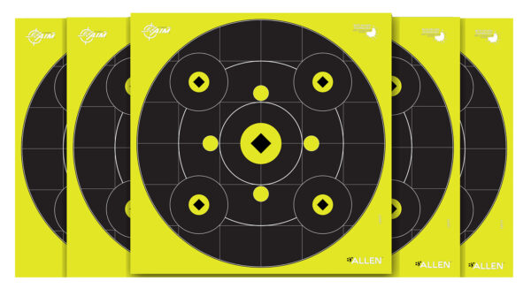 EZ-Aim 15577 Splash Reactive  Bullseye Gallery Non-Adhesive  12  Pack