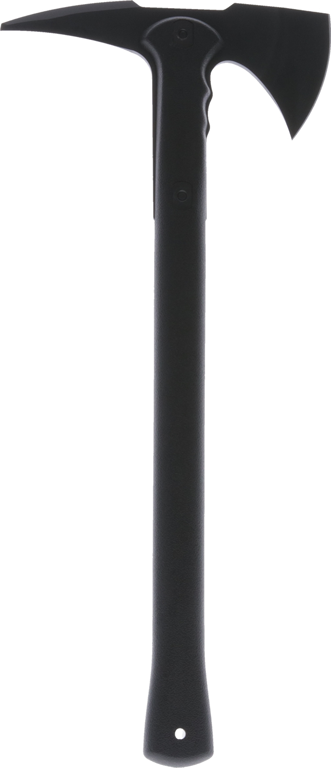 Cold Steel CS90PTWH War Hawk  Tomahawk w/Spike Plain 1055 Carbon Steel Blade Black Polypropylene Handle 19"