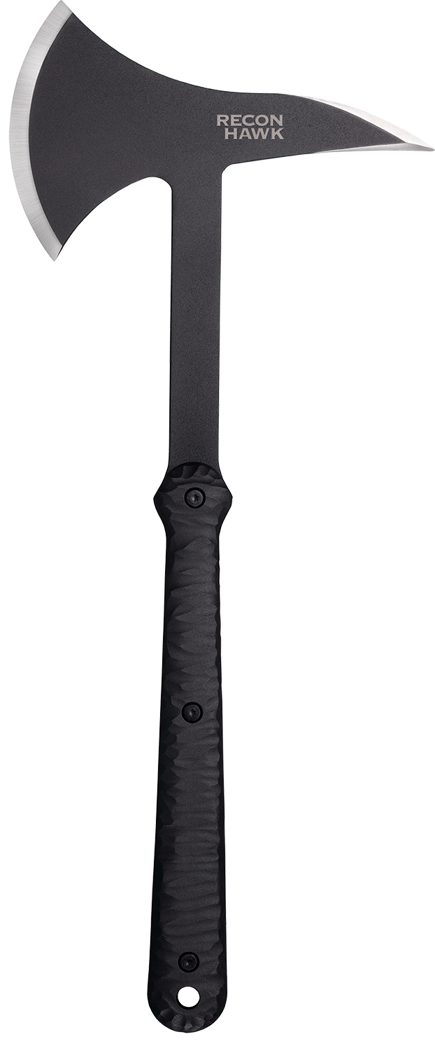 Cold Steel CS80TPA3 Demko Hawk Tomahawk 65Mn Carbon Steel Blade Black Heavy Duty Nylon Handle 17.50"