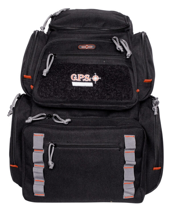 GPS Bags 1712BPB Pistolero  Black/Gray Holds 5 Handguns