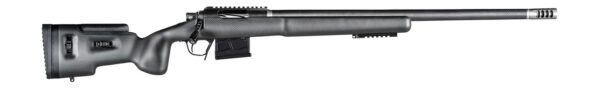 Christensen Arms 8010500400 TFM Long Range Full Size 6mm Creedmoor 4+1, 24" Carbon Fiber Target Profile Barrel, Black Nitride Aluminum Receiver, Natural Carbon Fiber Fixed Long Range Stock