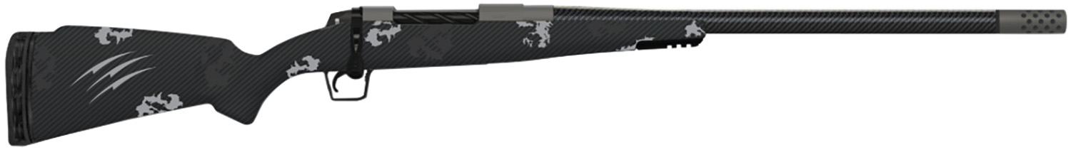 Fierce Firearms TROG300PRC20GP CT Rogue  300 PRC 3+1 20" Carbon Fiber Barrel, Glacier Cerakote Titanium Rec, Phantom Camo Rogue Stock